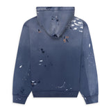 Satoshi Nakamoto Luke Fleece Hoodie Blue