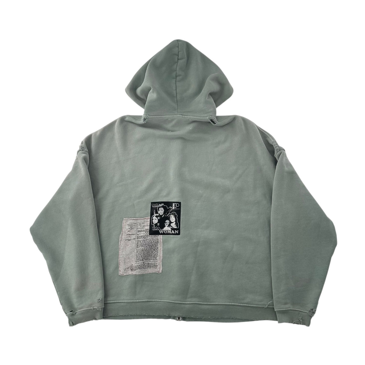 Paly Alta Cienega Zip Hooded Sweatshirt Green