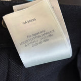 Louis Vuitton Racing Denim Multi Pocket Jeans Black