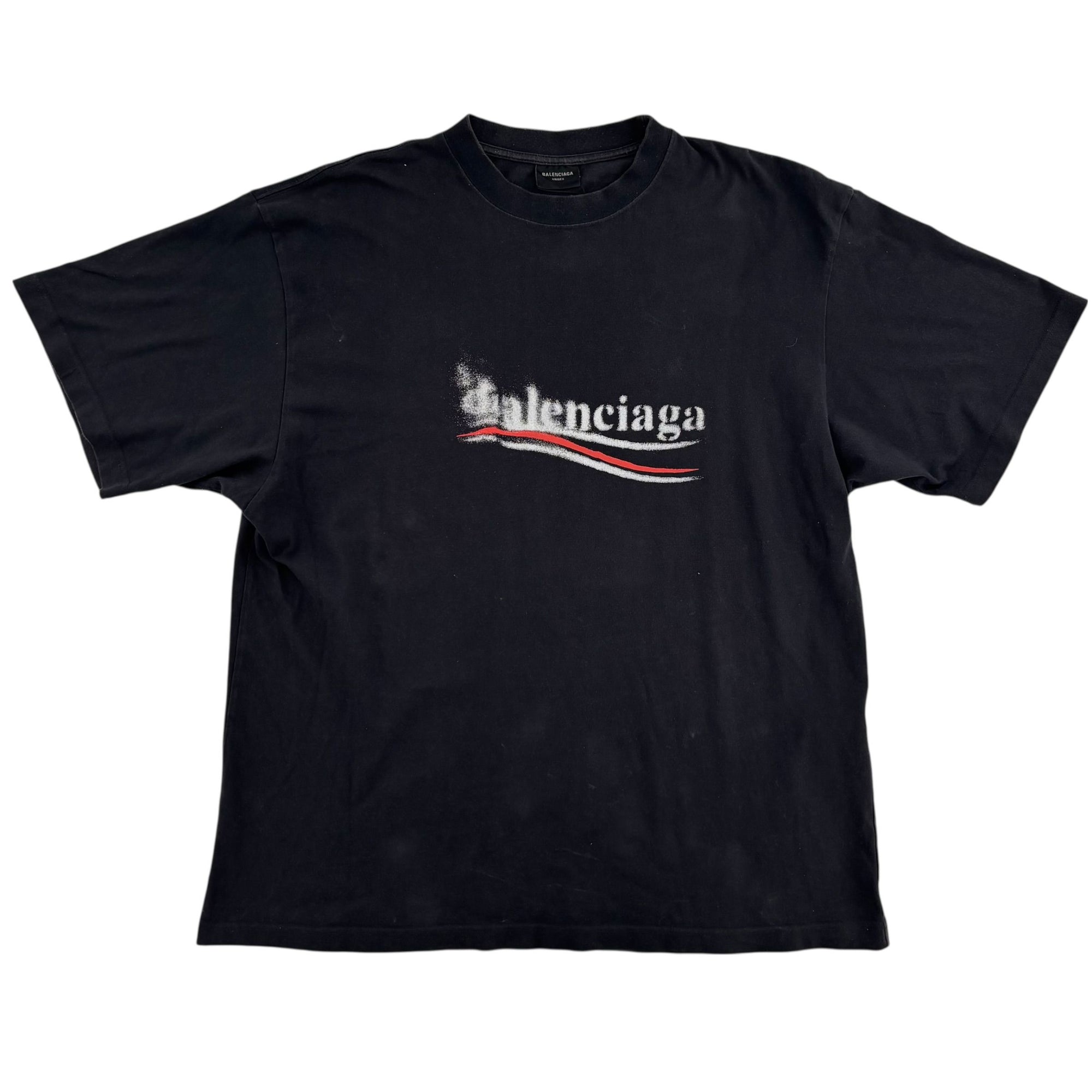 Balenciaga Campaign Tee Black
