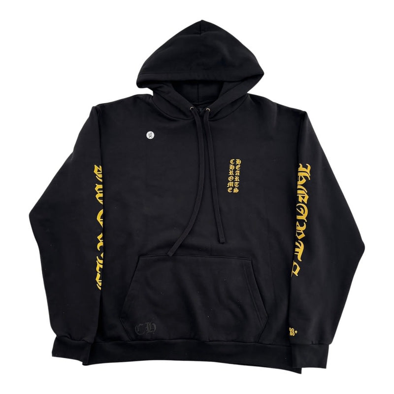 Chrome Hearts 1988 Hoodie Gold Glitter Black Gold