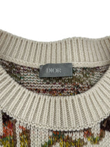 Dior Oblique Multicolor Sweater Tan