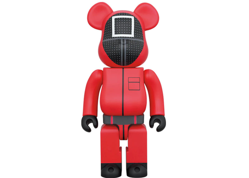 Bearbrick x Squid Game Guard (Square) 1000% Collectible
