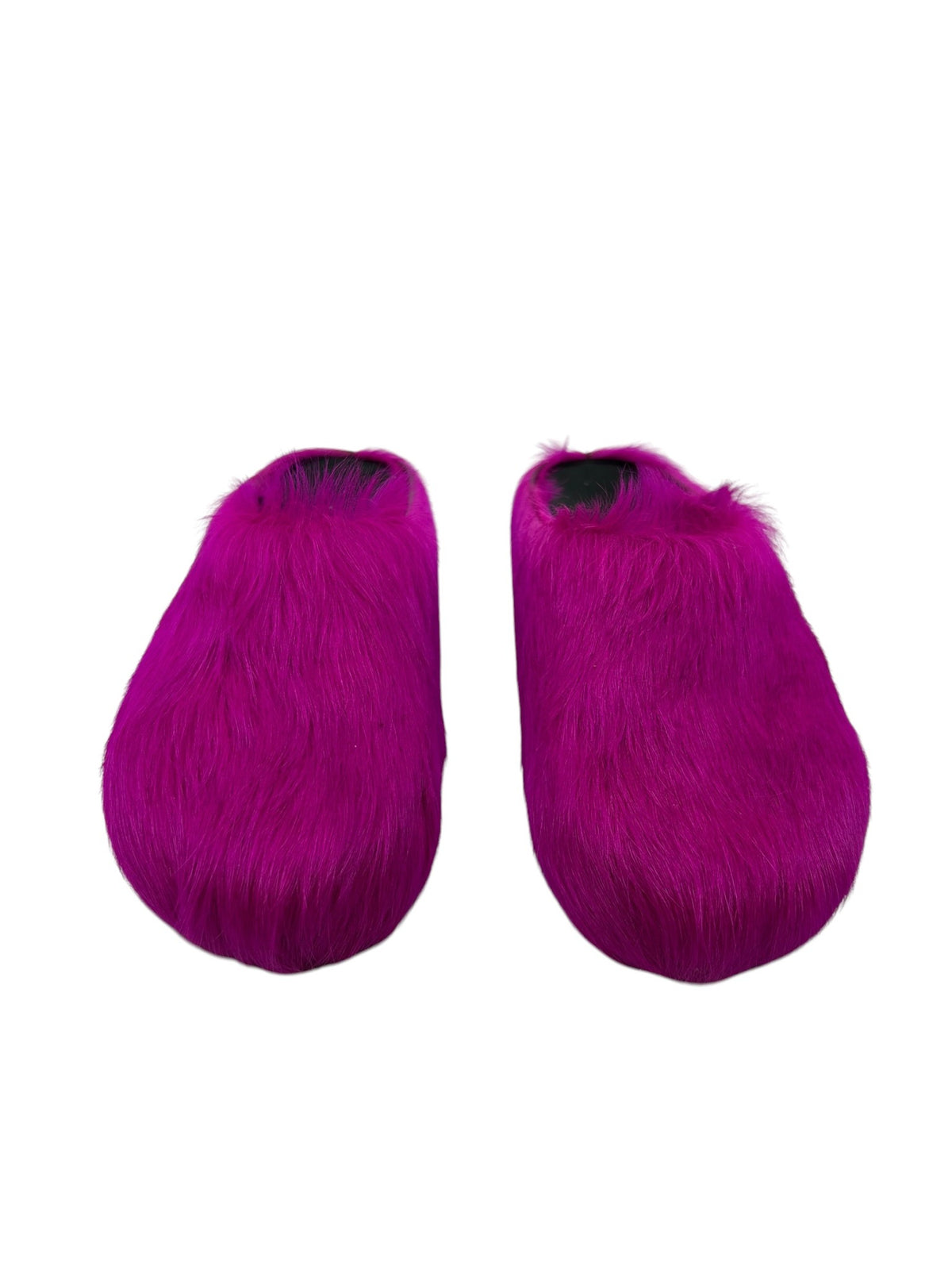 Marni Furry Slide Pink