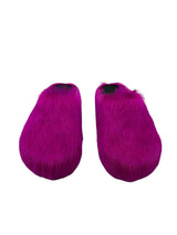 Marni Furry Slide Pink