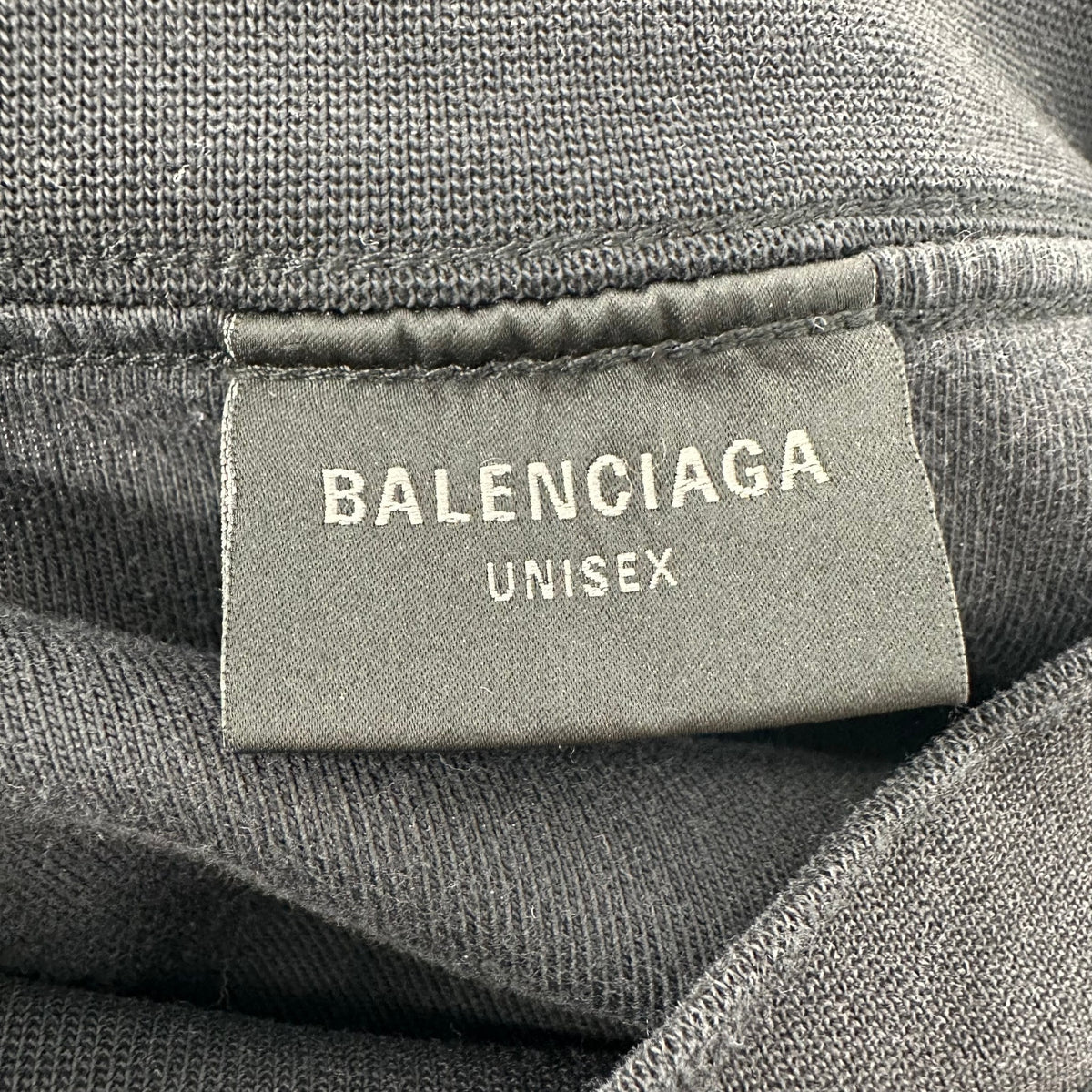Balenciaga Inside Out Vintage BB Longsleeve Tee Washed Black