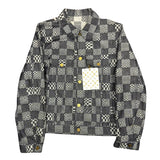 Louis Vuitton Damier Pattern Denim Jacket