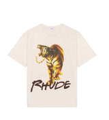 Rhude Tiger Tee White