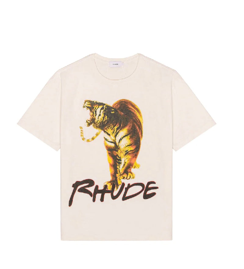 Rhude Tiger Tee White