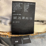Amiri Logo Camo Patch Jeans