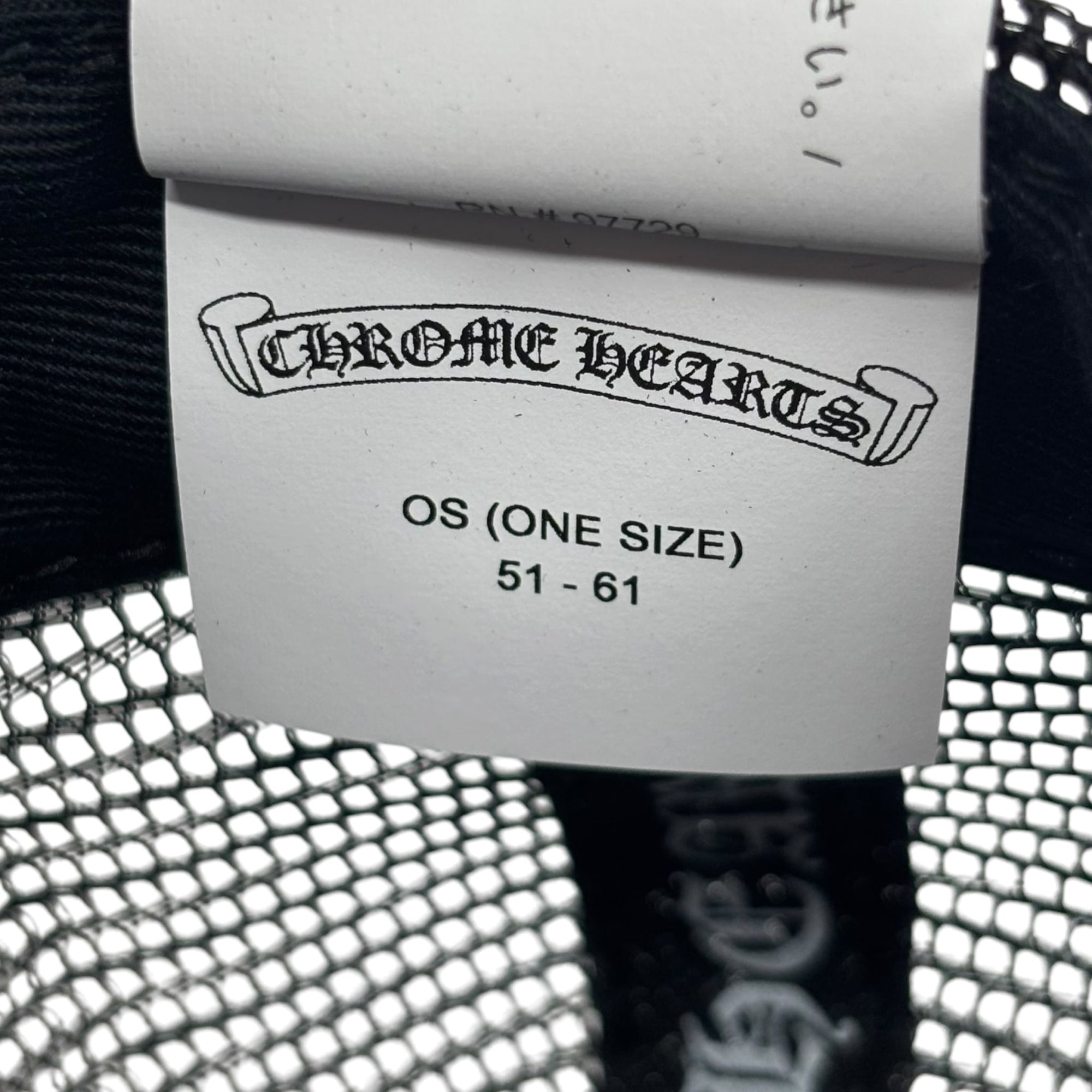 Chrome Hearts CH New York City Trucker Hat Black/Black