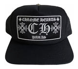 Chrome Hearts Paris Trucker Black & White
