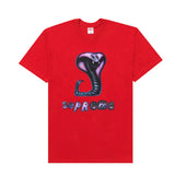 Supreme Snake Tee Red