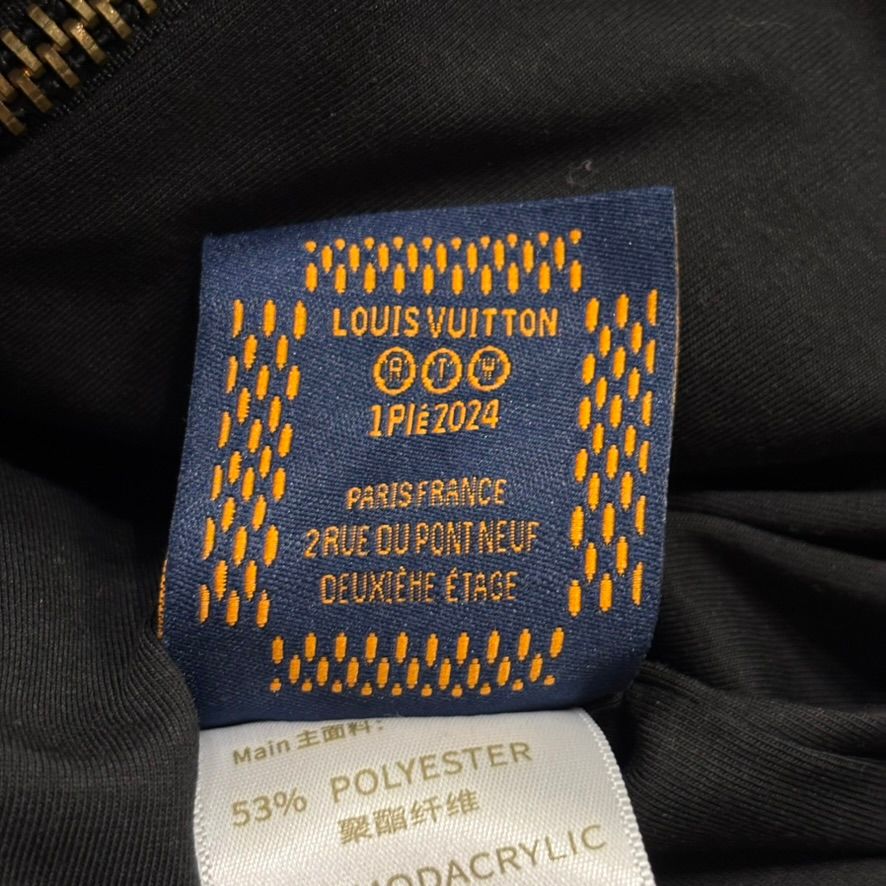 Louis Vuitton Damier Fleece Blouson "Red/Black"