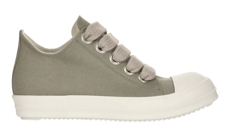 Rick Owens DRKSHDW Jumbolace Low Sneakers Mineral Milk