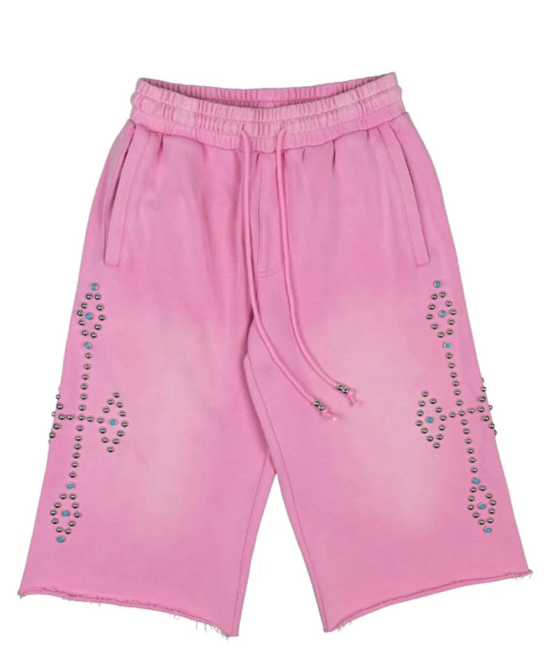 Commons Studios Rivet Sweatshort Pink