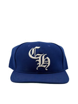 Chrome Hearts CH Logo Baseball Hat Blue