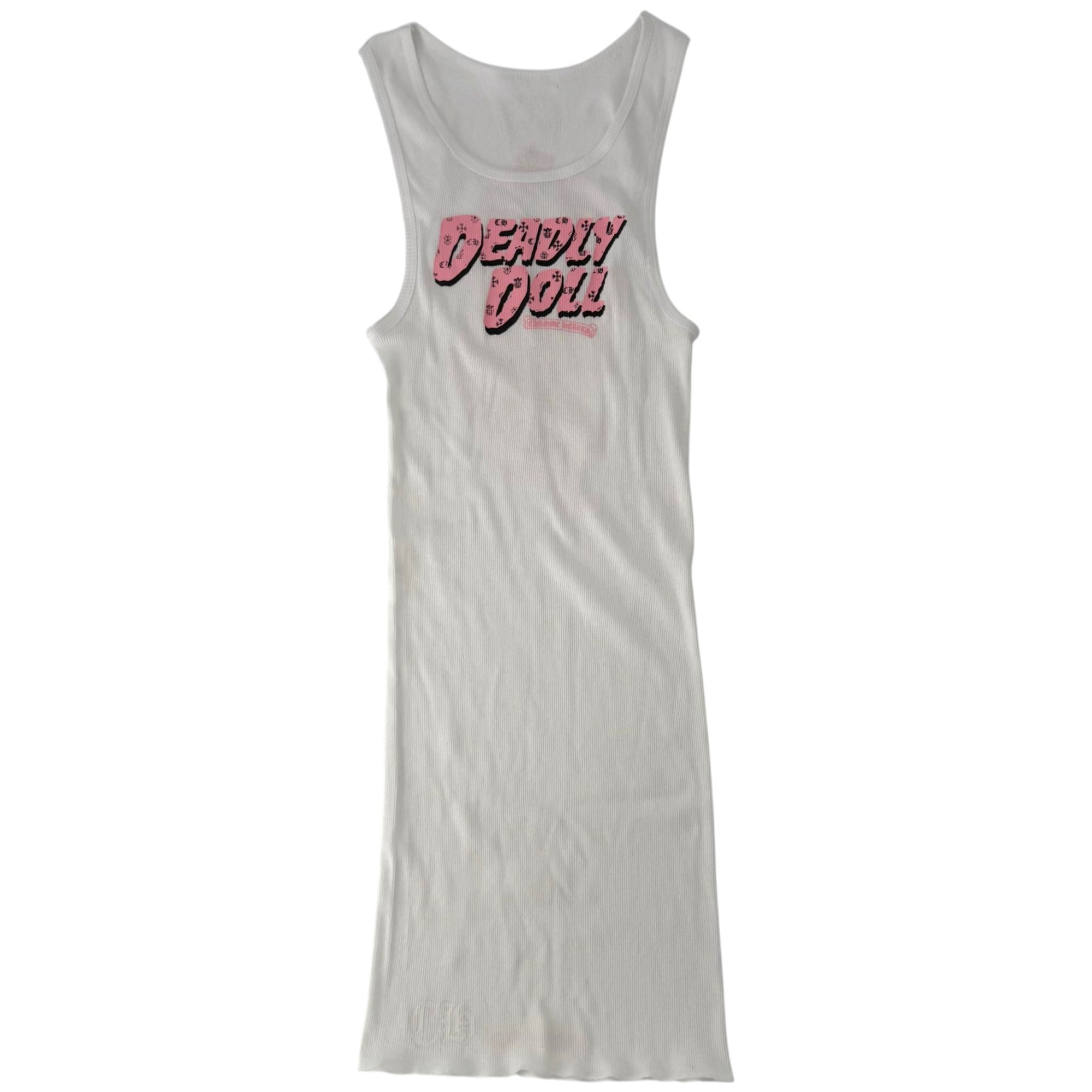 Chrome Hearts Deadly Doll Tank Top White (No Tags)