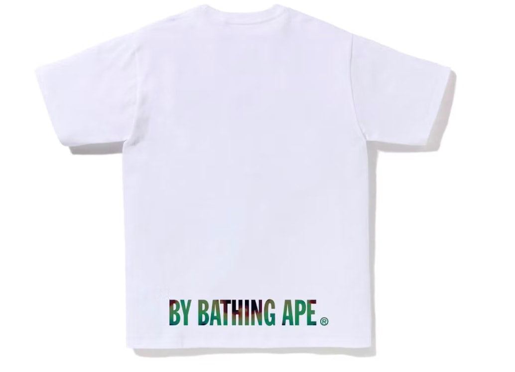 BAPE Thermography Ape Face Tee White