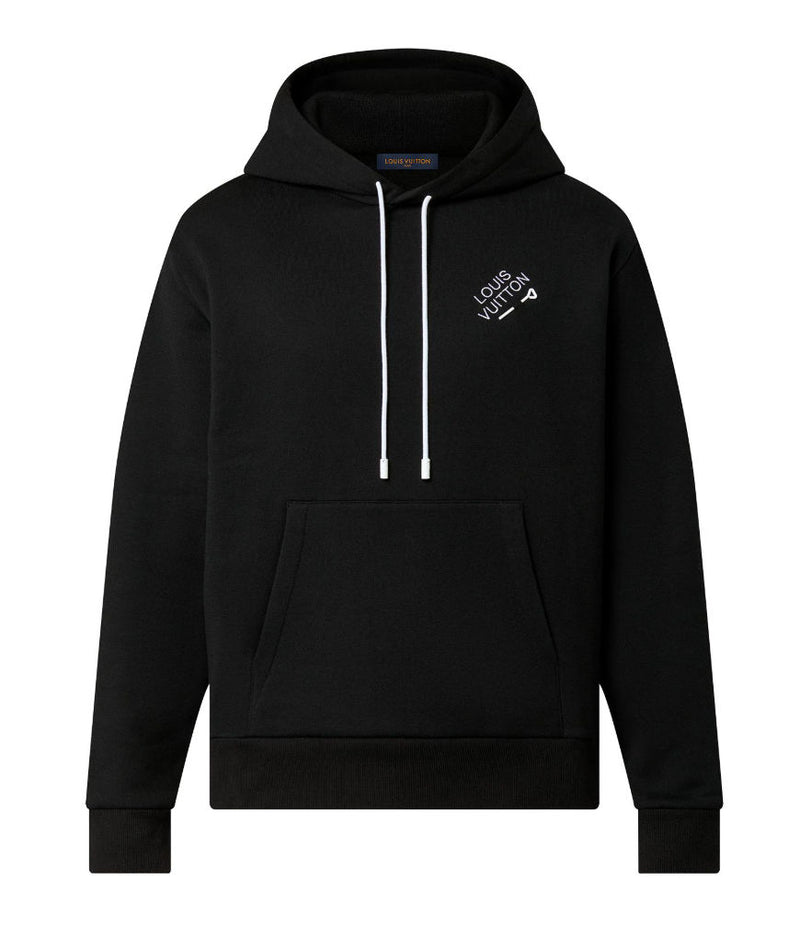 Louis Vuitton Signature Hoodie With Embroidery