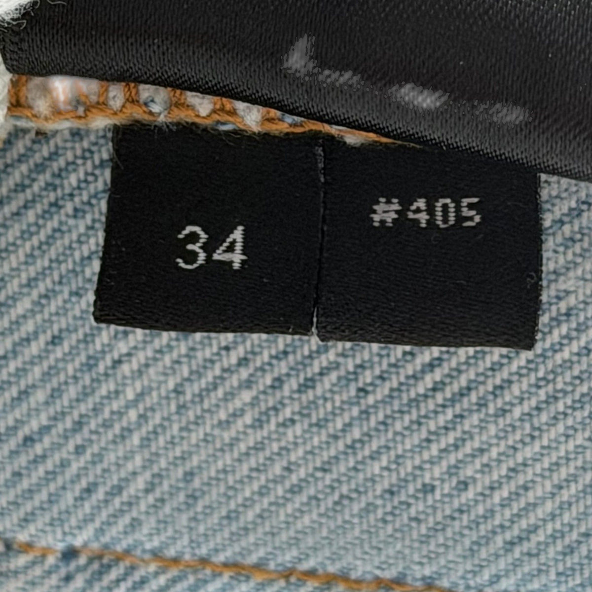 Amiri Distressed Jeans Blue