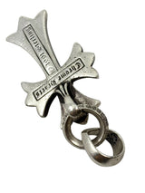 Chrome Hearts 2" Cross Pendant Silver