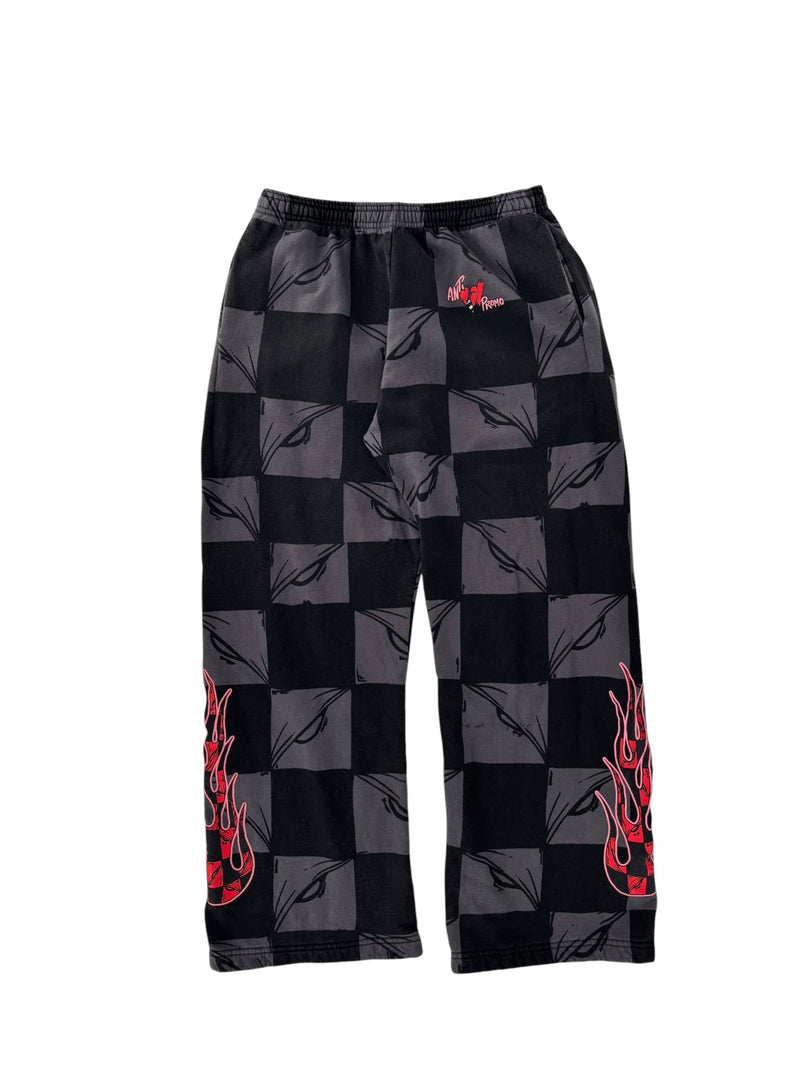 Matty Boy Anti Promo 99Eyes Flame Sweatpants
