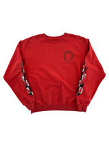 Chrome Hearts Matty Boy Chomper Crewneck Sweatshirt Red