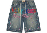 Vale Forever Ice Cream Jorts Light Rinse