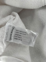Chrome Hearts Floral Horseshoe Zip-up Hoodie White