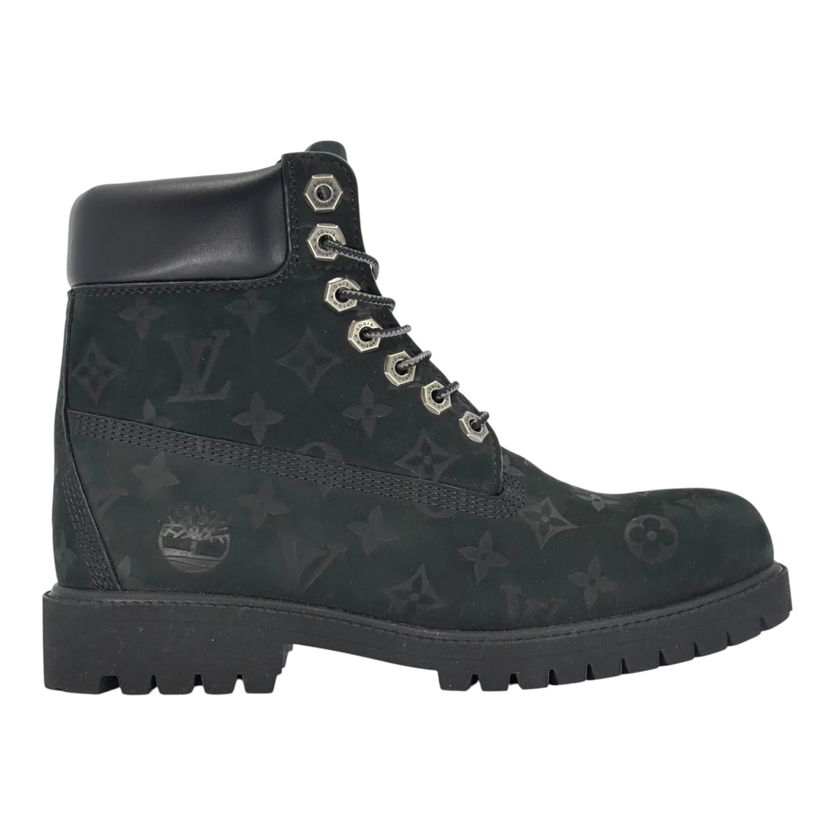Louis Vuitton Timberland 6" Ankle Boot Black Monogram