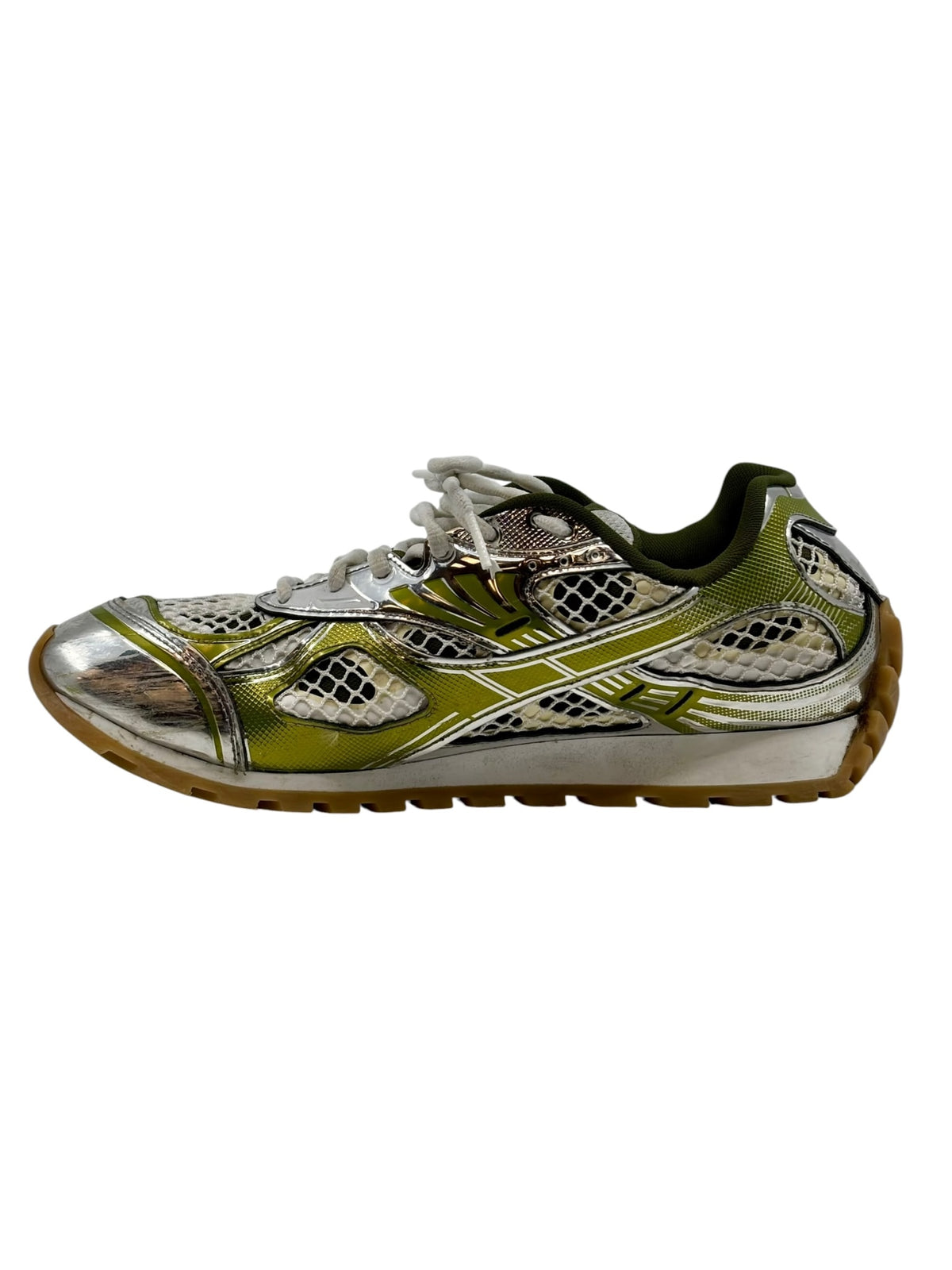 Bottega Orbit Green Silver