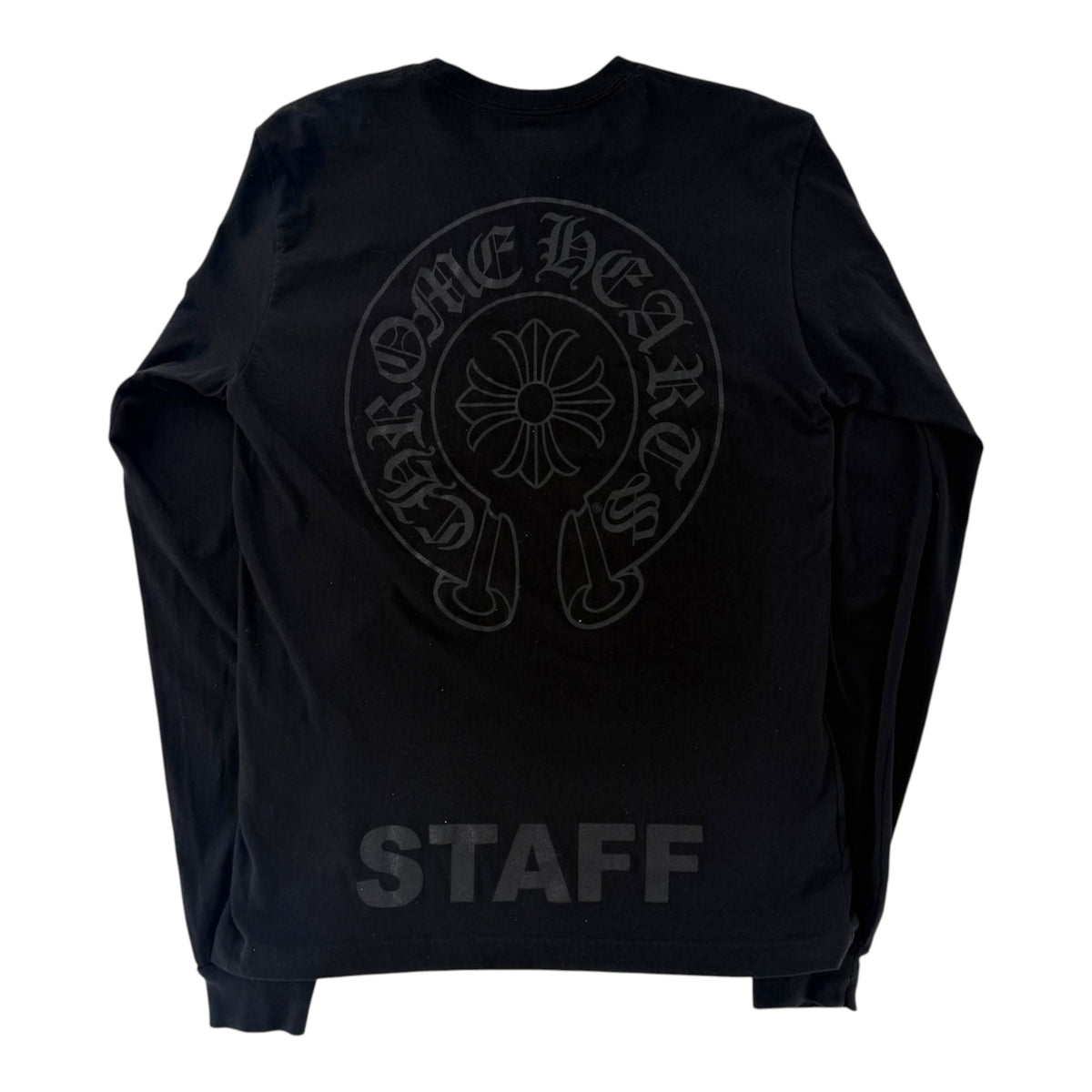 Chrome Hearts Staff Longsleeve Shirt Black