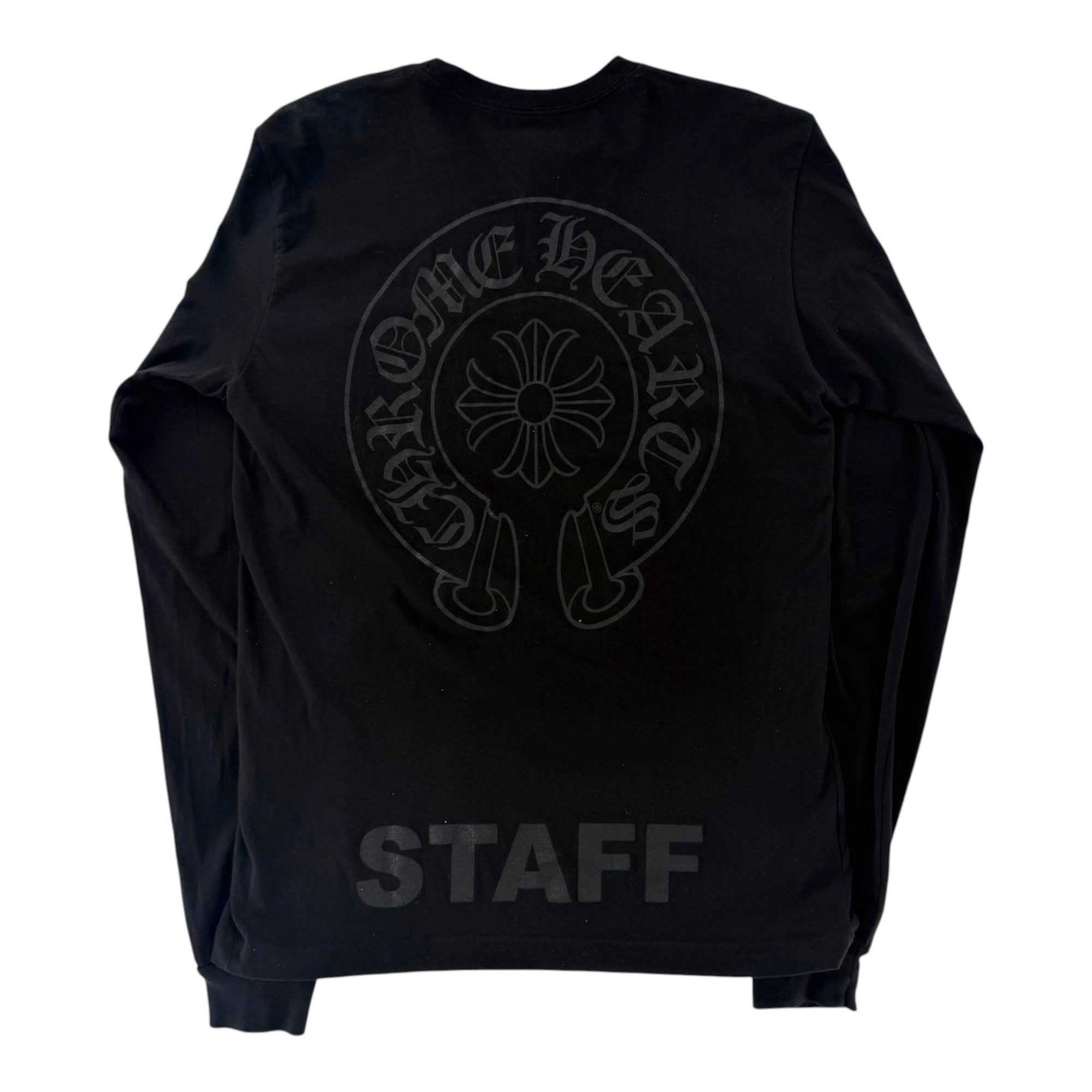Chrome Hearts Staff Longsleeve Shirt Black