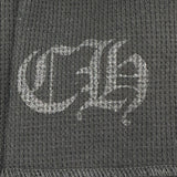 Chrome Hearts Horseshoe Thermal Waffle Tee Black