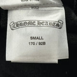 Chrome Hearts Eyechart Zip Up Hoodie Black