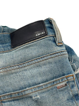 Amiri Chain Patch Denim Lightwash