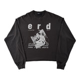 ERD School Days Long Sleeve Shirt Black