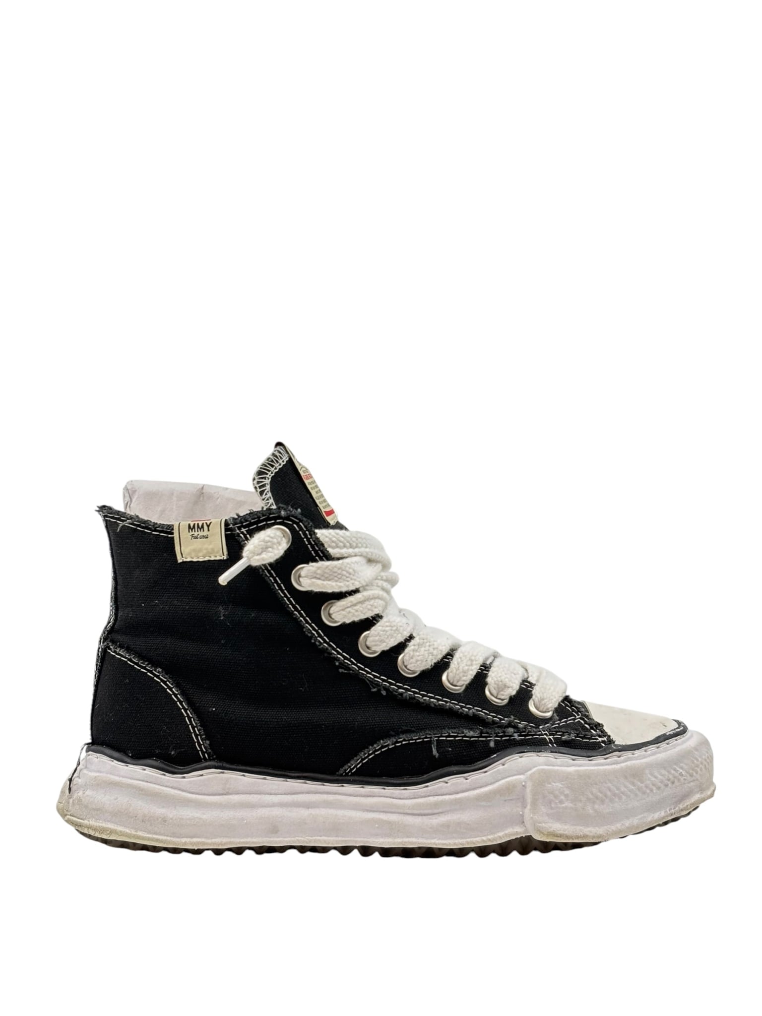 Maison Mihara High Top Sneaker Black