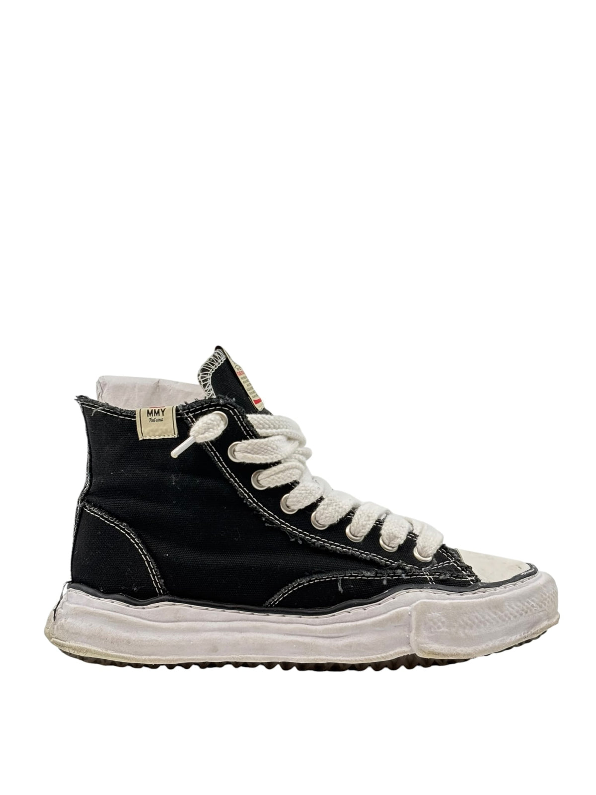 Maison Mihara High Top Sneaker Black