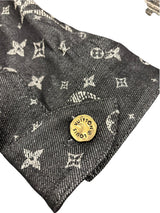 Louis Vuitton Monogram Jacquard Denim Jacket Black