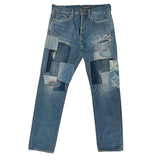 Kapital 14oz Denim 5P Monkey Cisco Blue