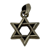 Chrome Hearts Star Of David Pendant Silver
