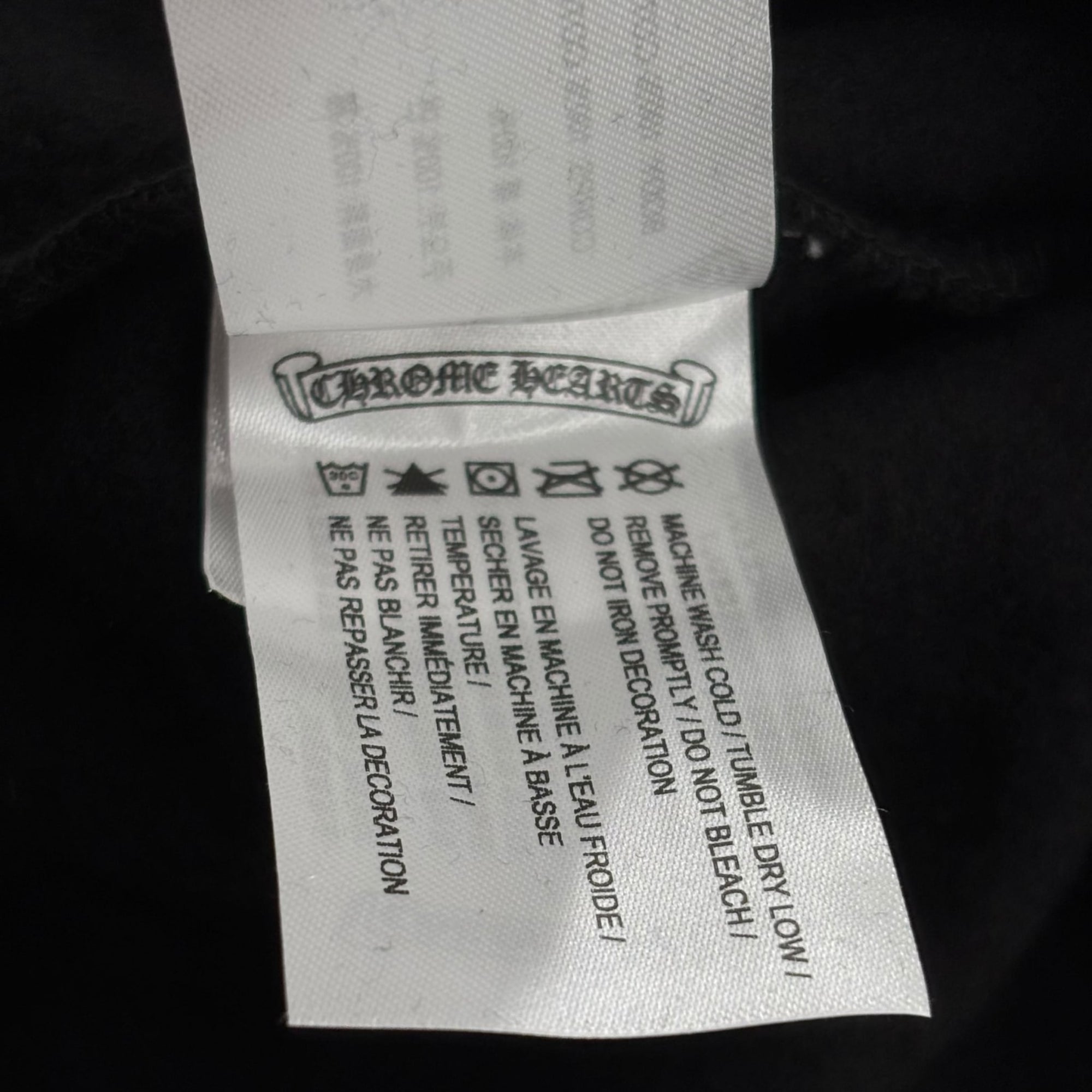 Chrome Hearts Online Exclusive Tonal Horseshoe Logo Hoodie
