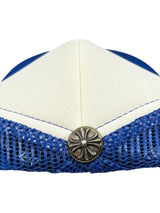 Chrome Hearts Eye Chart Trucker Hat Blue