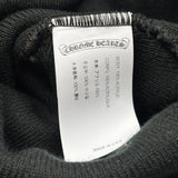 Chrome Hearts Embroidered CH Logo Beanie Black