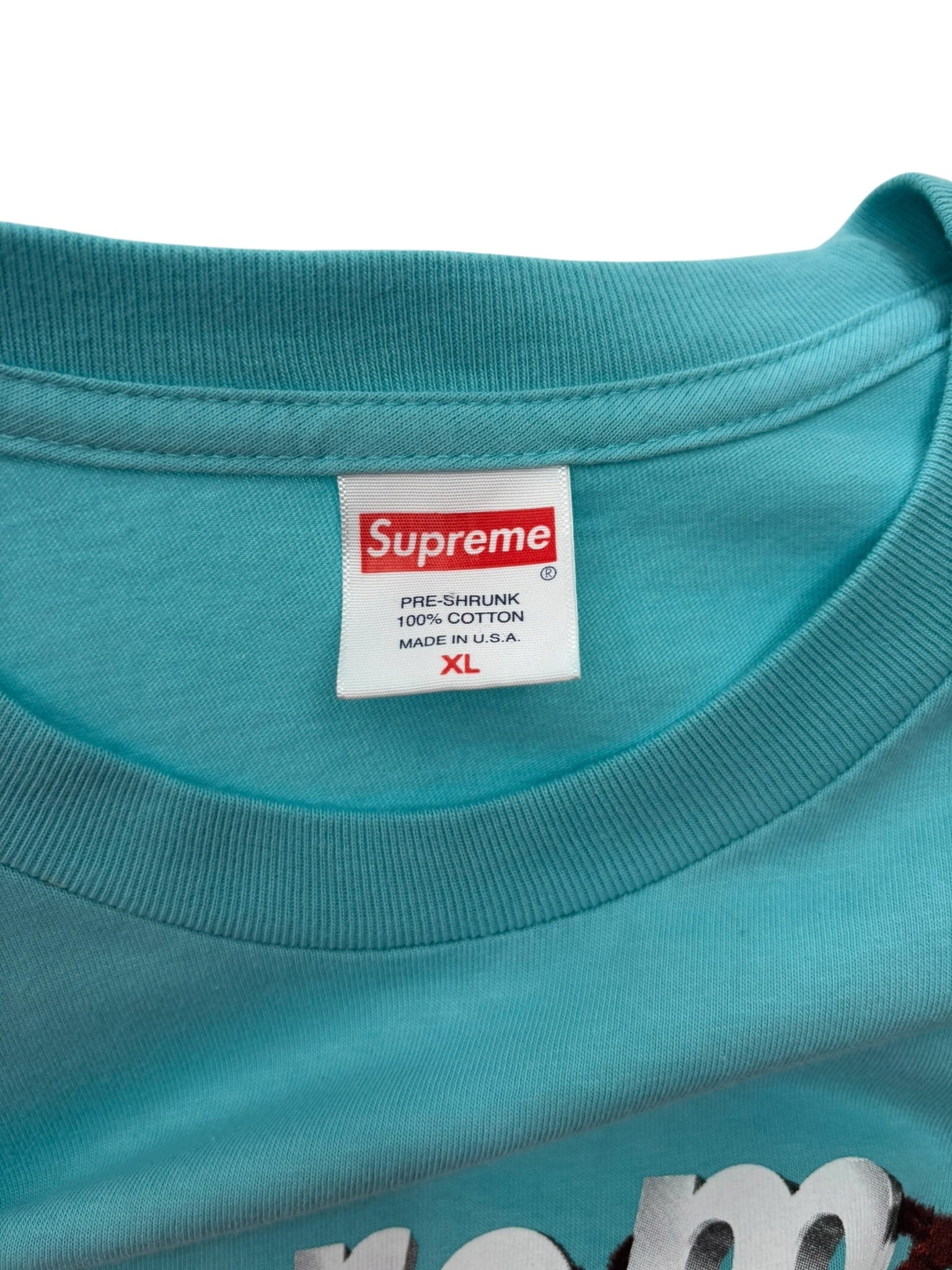 Supreme Apes Tee Light Teal