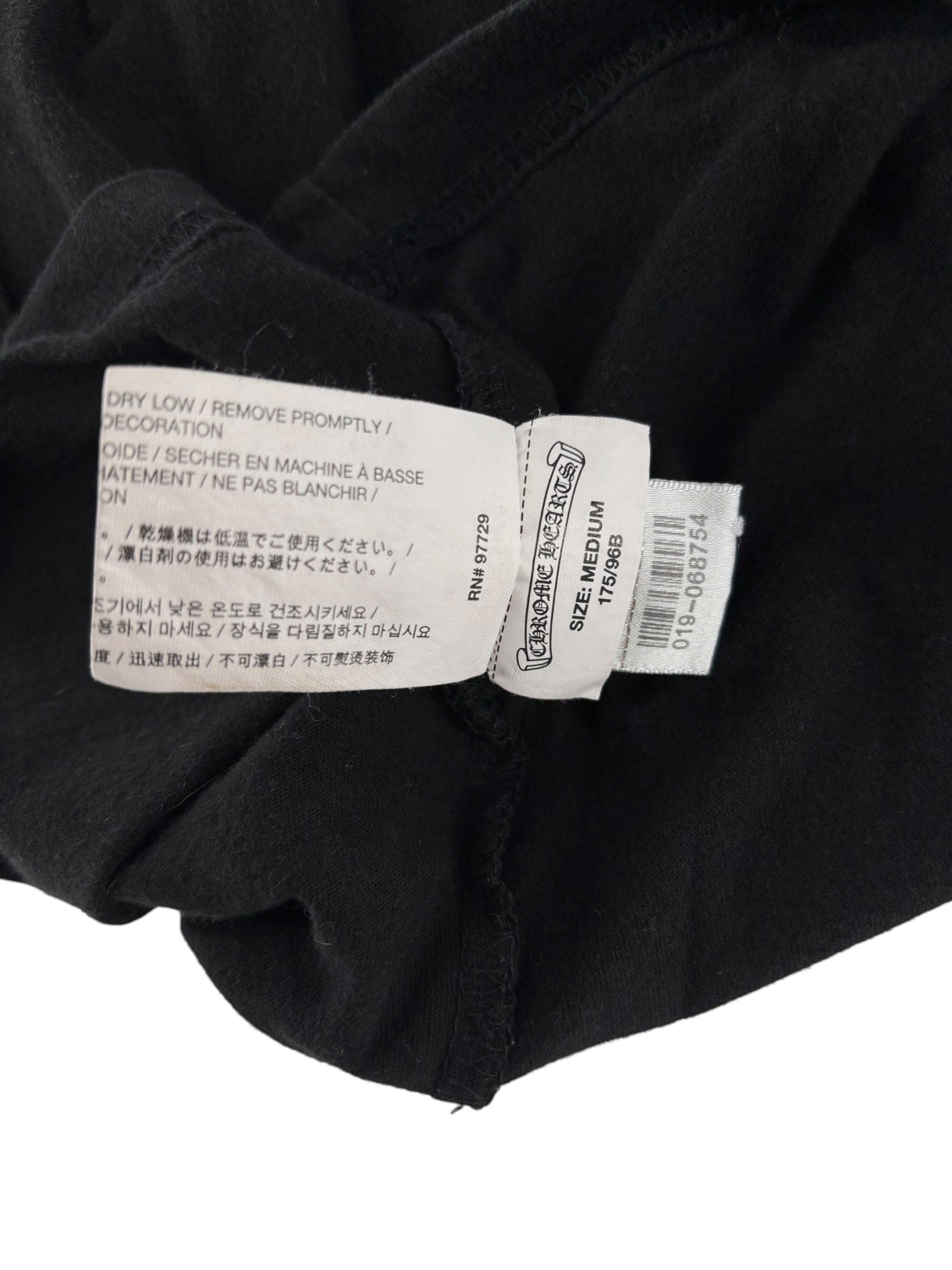 Chrome Hearts Rolling Stones T-Shirt Black