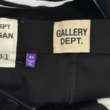 Gallery Dept Black Flare Track Pants
