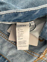 Loewe Anagram Denim Shorts